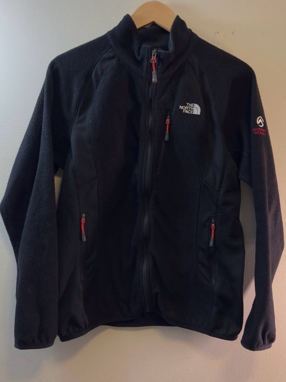The North‎ Face Summit Series Womens Full Zip Windstopper Softshell Jacket Black